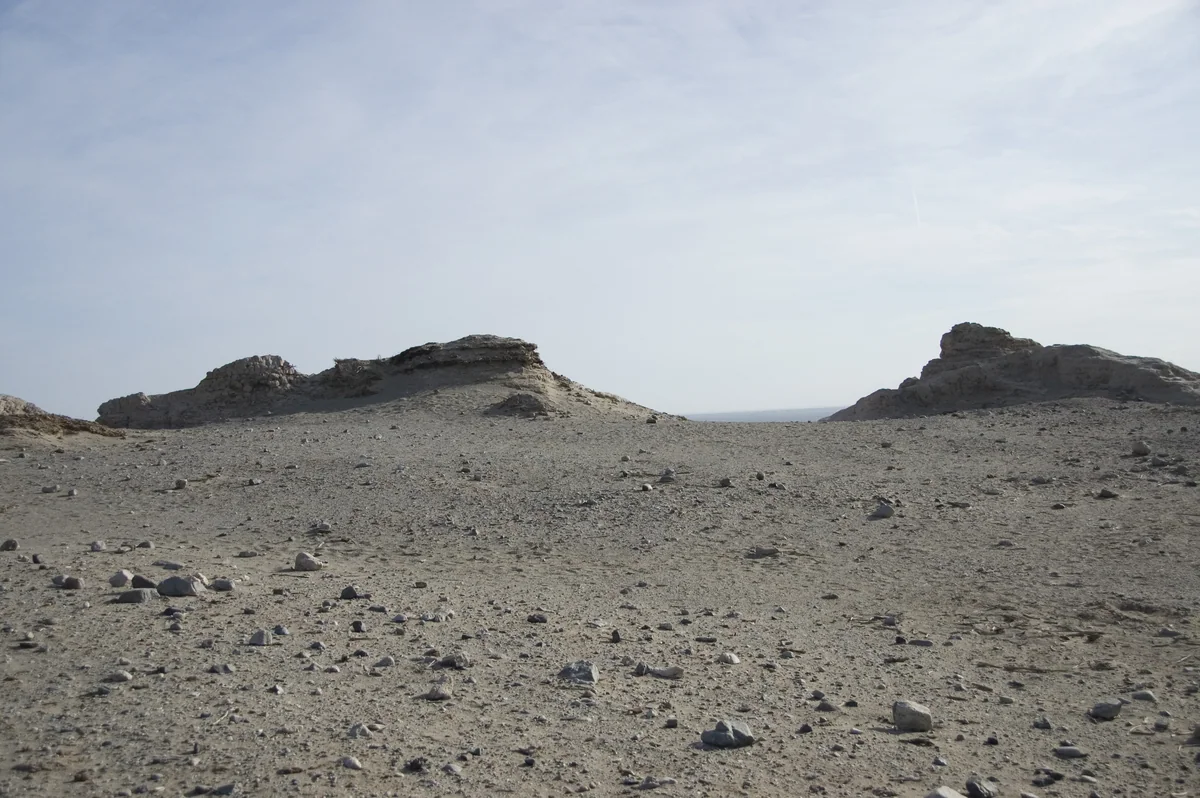 Miran ruins · The historic fort, photographed in 2008
