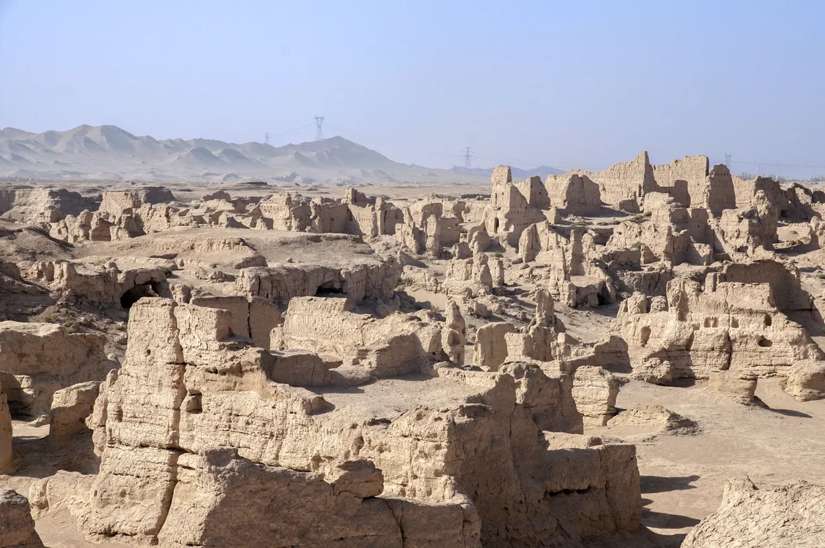 Jiaohe ruins · Turpan